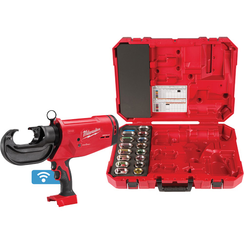 M18 FORCE LOGIC 750 MCM Crimper with #6 - 750 MCM Al Dies Absolute Business Supply