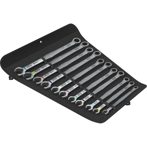 Joker 11 Spanner Set, Ratcheting Combination, 11 Pieces Absolute Business Supply