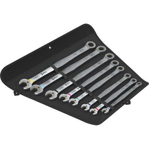 Joker 8 Spanner Set, Ratcheting Combination, 8 Pieces, Imperial Absolute Business Supply
