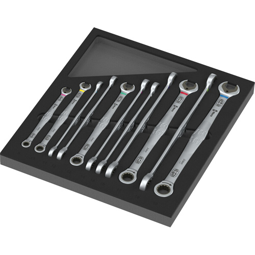 Foam Insert 9735 for Game 6007 Joker 1 Set, Ratcheting Combination, 12 Pieces Absolute Business Supply
