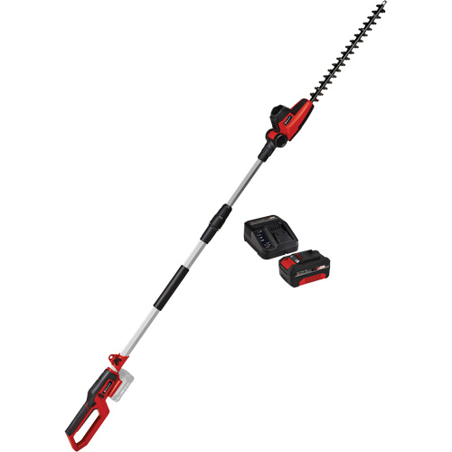 Cordless Pole Hedge Trimmer with 4Ah Battery & Charger Starter Kit, 18", 18 V, Battery Powered Absolute Business Supply