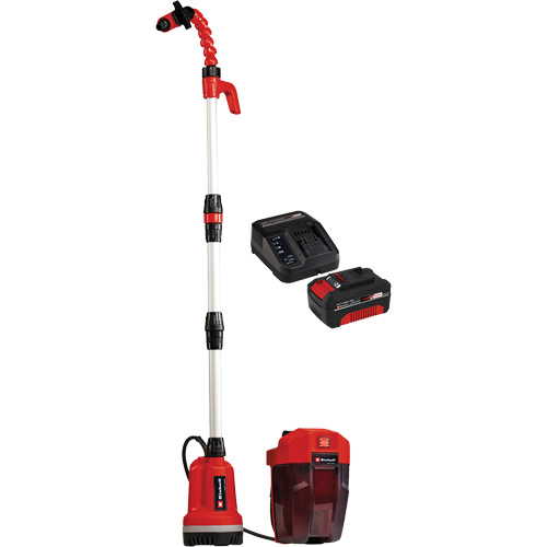 Cordless Clean Water Rain Barrel Pump with 4Ah Battery & Charger Starter Kit, 18 V, 792.5 GPH Absolute Business Supply