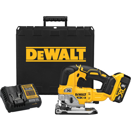 XR&reg; Cordless Jig Saw Kit, 20 V, Lithium-Ion, 3200 SPM, 1" Stroke Length Absolute Business Supply