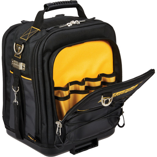 Sac &agrave; outils compact TOUGHSYSTEM 2.0, 1680 Denier, 25 pochettes, Noir Absolute Business Supply
