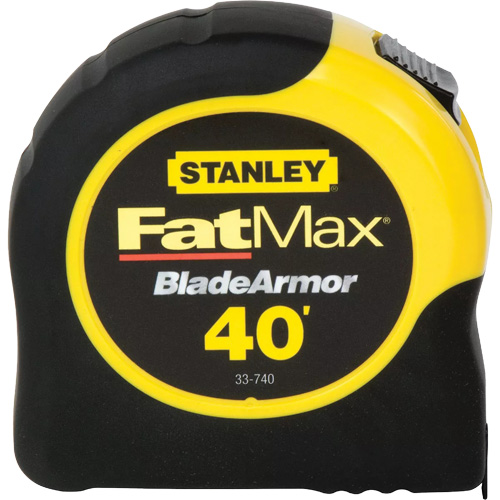 Ruban &agrave; mesurer FatMax Classic avec saillie de 11', 1-1/4" x 40', Marques de goujon Imp&eacute;rial Absolute Business Supply