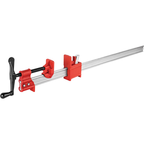 Heavy-Duty I-Beam Steel Bar Clamp, 36" (914.4 mm) Capacity, 2" (50.8 mm) Throat Depth Absolute Business Supply