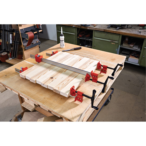 Heavy-Duty I-Beam Steel Bar Clamp, 36" (914.4 mm) Capacity, 2" (50.8 mm) Throat Depth Absolute Business Supply