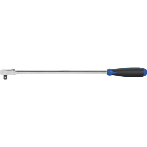 120-Tooth Extra-Long Sealed Head Ratchet JSHR-12L, 1/2" Drive, Cushion Grip Handle Absolute Business Supply