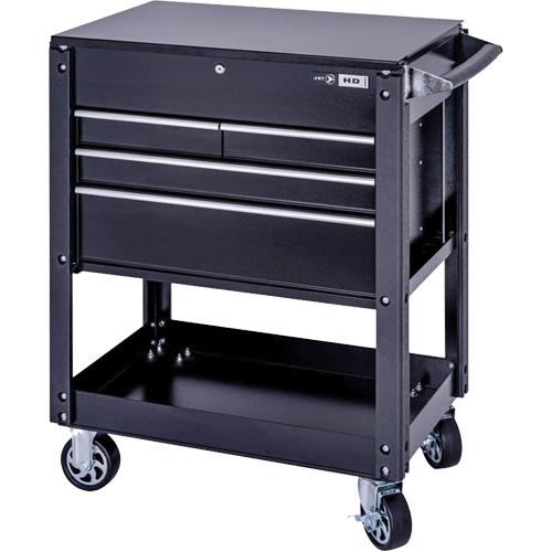 Heavy Duty Service Cart JTC-30194, 4 Drawers, 20-1/2" L x 35" W x 40-1/2" H Absolute Business Supply