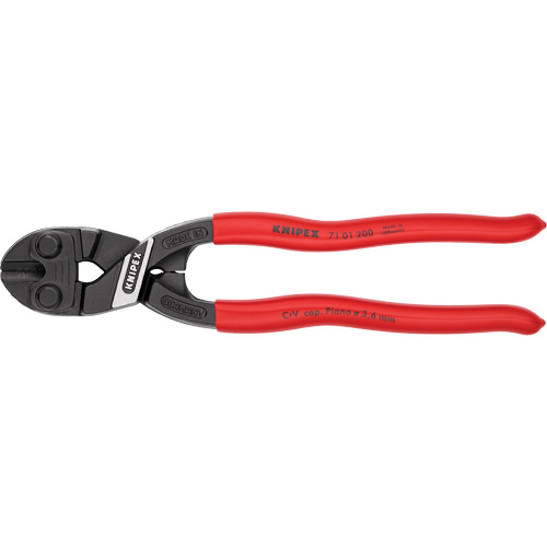 CoBolt&reg; High Leverage Compact Bolt Cutters, 8" L, Center Cut Absolute Business Supply