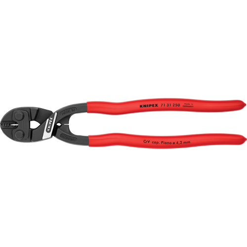 Coupe-boulons compact &agrave; levier d&eacute;multipli&eacute; CoBolt&reg; XL avec lame &agrave; encoche, 10" l, Coupe centrale Absolute Business Supply