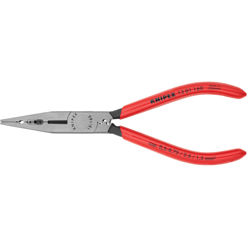 Pince d'&eacute;lectricien 4 en 1 avec fil m&eacute;trique, 6-1/4" lo Absolute Business Supply