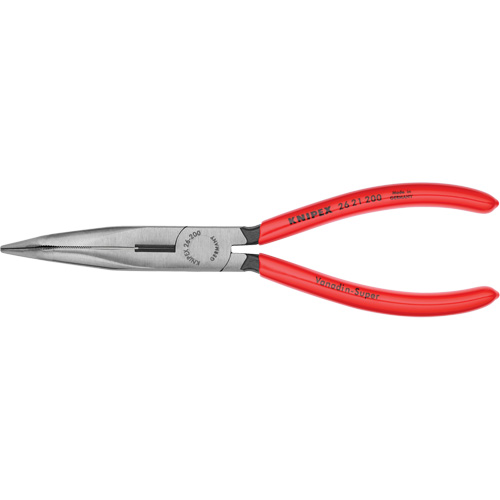 Pince &agrave; bec long coud&eacute; 40° avec coupe-fil, 8" lo Absolute Business Supply