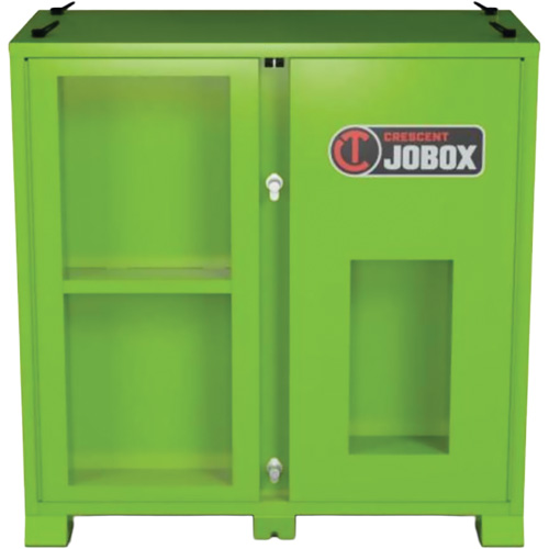 Onsite PPE Storage Cabinet, Steel, High-Visibility Lime Green Absolute Business Supply