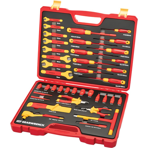 Jeu d'outils VDE isol&eacute;s, 1000 V, 39 M Absolute Business Supply