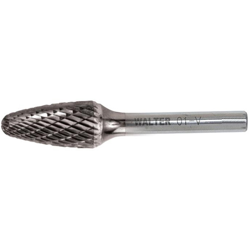Hard Alloy Ballnose Tree Burr, SF-5, 1/2" Dia., 1" Depth of Cut Absolute Business Supply