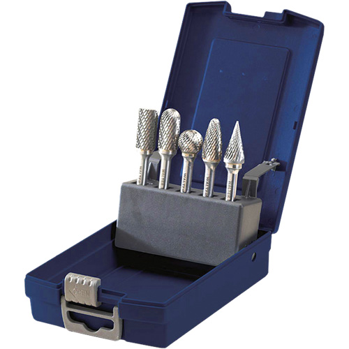 Carbide Burr Production Set, 5 Pieces Absolute Business Supply