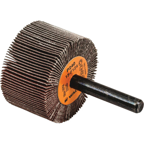 Disques &agrave; lamelles - Meules &agrave; lamelles Coolcut, Oxyde d'aluminium, Grain 240, 1-1/2" x 1" x 1/4" Absolute Business Supply