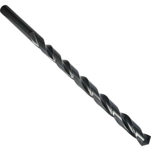 Foret tr&egrave;s long, 1/4", Acier rapide, Cannelure 400 mm, Pointe de 118° Absolute Business Supply