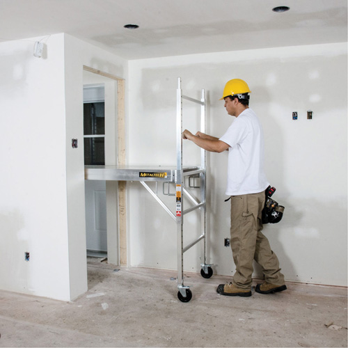 &eacute;chafaudages mobiles - &eacute;chafaudage maxi carr&eacute;, Cadre Aluminium, 74" p x 75" h Absolute Business Supply