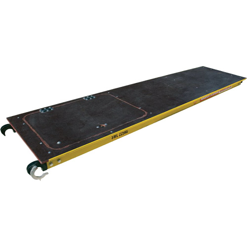 Composants pour &eacute;chafaudages la tour en fibre de verre, Fibre de verre, 8' lo x 94-1/2" la Absolute Business Supply