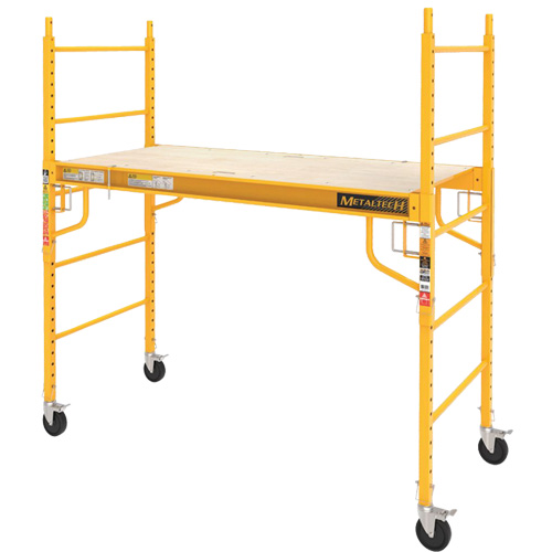 &eacute;chafaudages mobiles - &eacute;chafaudage maxi carr&eacute;, Cadre Acier, 74" p x 74" h Absolute Business Supply