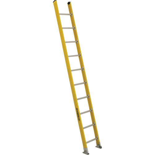 Industrial Extra Heavy-Duty Straight Ladders (5600 Series), 10', Fibreglass, 375 lbs., CSA Grade 1AA Absolute Business Supply