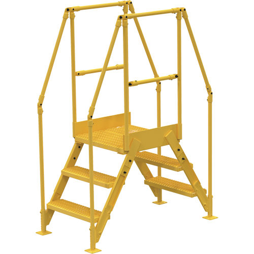 &eacute;chelles de liaison, 66-1/2" Port&eacute;e hors tout, 30" ha x 36" p, 24" Largeur de la marche Absolute Business Supply