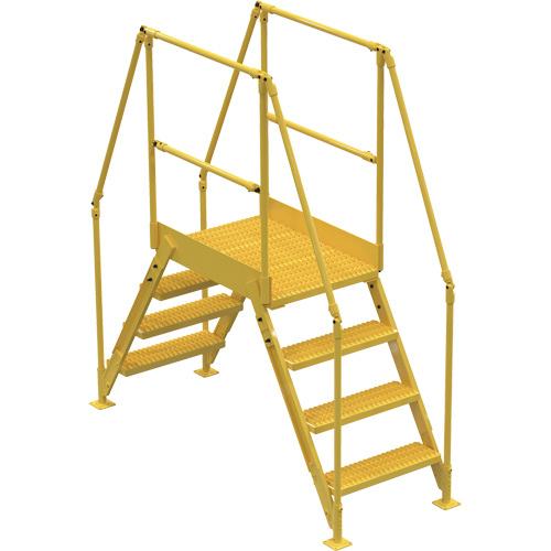 &eacute;chelles de liaison, 67 " Port&eacute;e hors tout, 40" ha x 24" p, 24" Largeur de la marche Absolute Business Supply
