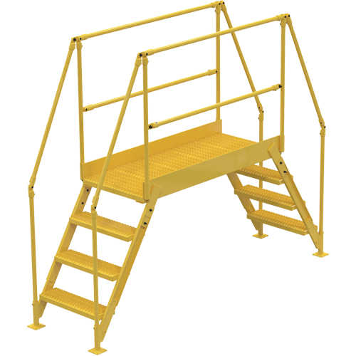&eacute;chelles de liaison, 91 " Port&eacute;e hors tout, 40" ha x 48" p, 24" Largeur de la marche Absolute Business Supply