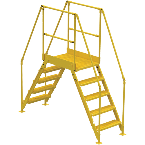 &eacute;chelles de liaison, 79 1/2" Port&eacute;e hors tout, 50" ha x 24" p, 24" Largeur de la marche Absolute Business Supply