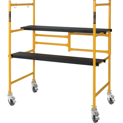 Ensemble de petit &eacute;chafaudage de base de 4' Jobsite Series, Cadre Acier, 41" p x 45-3/4" h Absolute Business Supply