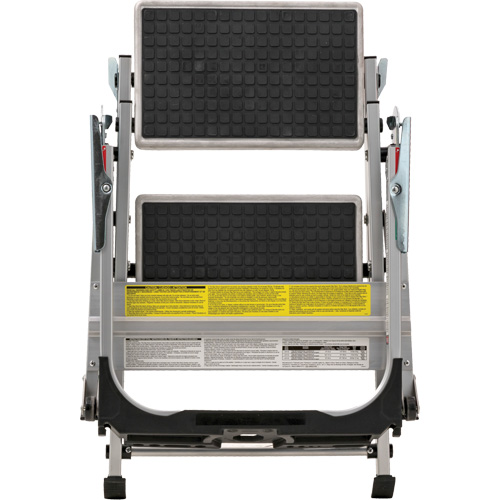 &eacute;chelle escabeau avec roues pivotantes, 2 marches, 23" x 21" x Hauteur 34,50" Absolute Business Supply