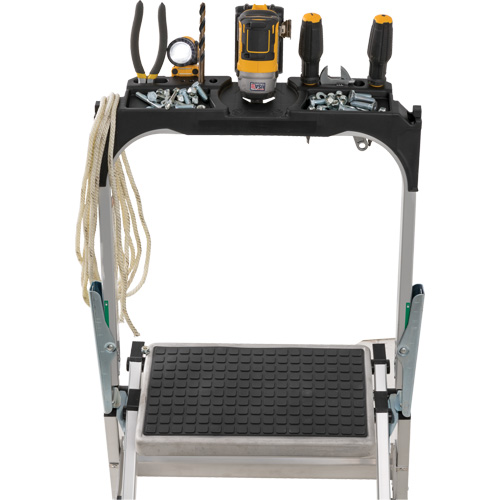 &eacute;chelle escabeau avec roues pivotantes, 4 marches, 44,25" x 22,13" x Hauteur 59" Absolute Business Supply