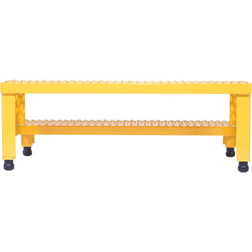 Adjustable Step-Mate Stand, 2 Step(s), 36-3/16" W x 22-7/8" L x 15-1/4" H, 500 lbs. Capacity Absolute Business Supply