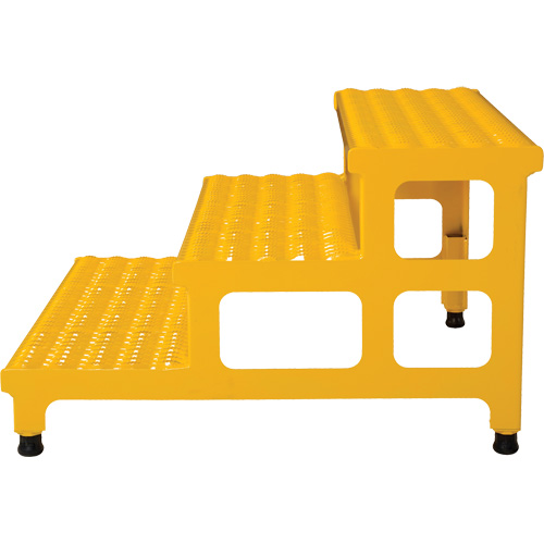 Plate-forme ajustable Step-Mate, 3 marche(s), 36-3/16" la x 33-7/8" lo x 22-1/4" h, Capacit&eacute; 500 lb Absolute Business Supply