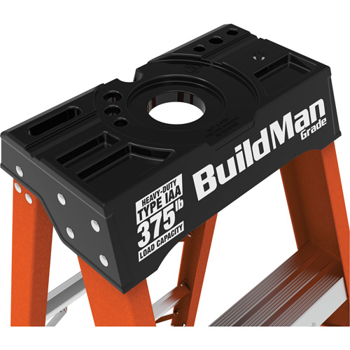 Step Ladder, 12', Fibreglass, 375 lbs. Capacity, Type 1AA Absolute Business Supply