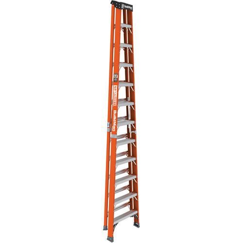 Step Ladder, 12', Fibreglass, 375 lbs. Capacity, Type 1AA Absolute Business Supply
