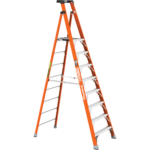 Escabeau avec plateforme Safespace, 8', Cap. De 300 lb Absolute Business Supply