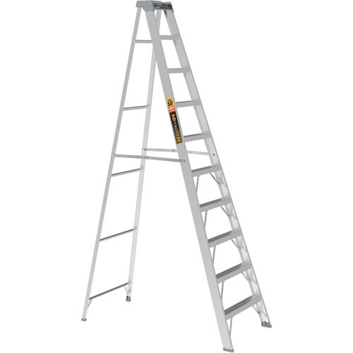 Escabeau, 10', Aluminium, Capacit&eacute; 225 lb, Type 2 Absolute Business Supply