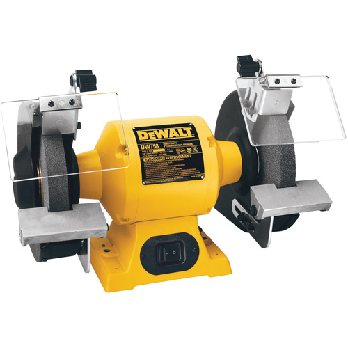 Heavy-Duty Bench Grinder, 8" Wheel Diameter, 3/4 HP, 3600 RPM Absolute Business Supply