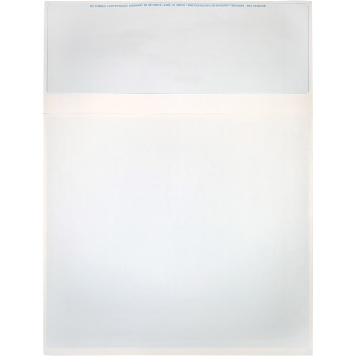 Papier &agrave; ch&egrave;que Absolute Business Supply