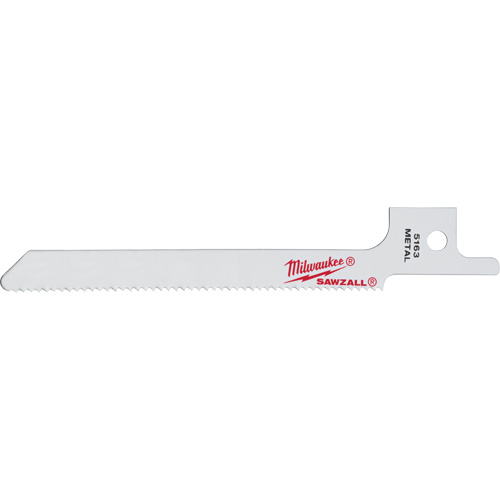Lame de scie alternative Sawzall, Bim&eacute;tal, 18 Dents par pouce, 3-5/8" lo x 5/16" la Absolute Business Supply