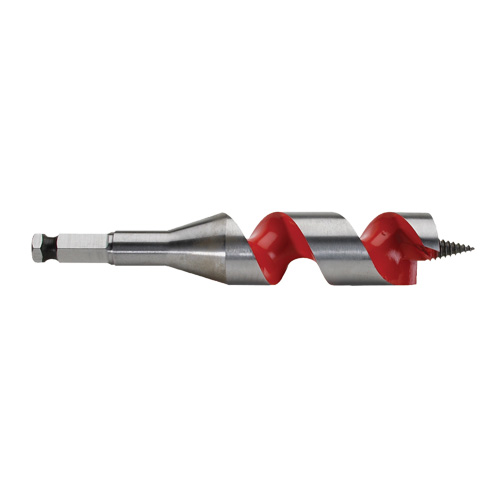 Ship Auger Drill Bit, 1-1/8" Diameter, 3" Flute, 7/16" Hex Shank Absolute Business Supply