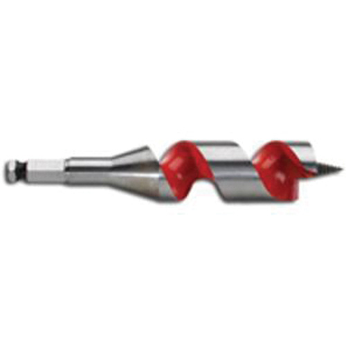 Ship Auger Drill Bit, 1-1/4 Diameter, 3" Flute, 7/16" Hex Shank Absolute Business Supply