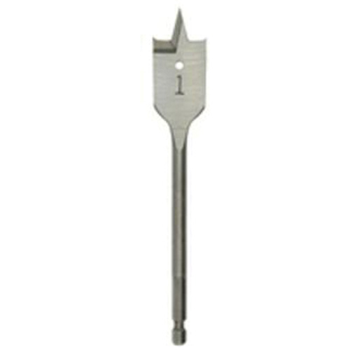 M&egrave;che plate, Diam&egrave;tre de 1-1/8", Tige 1/4" hex, Longeur de 6" Absolute Business Supply