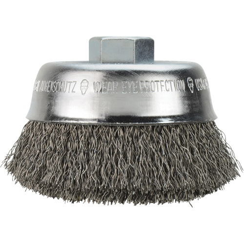 Carbon Steel Crimped Wire Cup Brush Absolute Business Supply