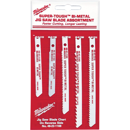 Ensemble de lames de scie sauteuse bim&eacute;talliques Absolute Business Supply