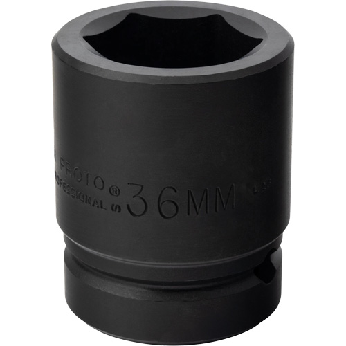 Socket, Impact, 36 mm, 1" Drive, 6 Points Absolute Business Supply