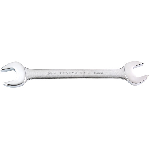 Open-End Wrench, 24 mm x 26 mm, Satin Absolute Business Supply